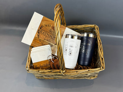 Personalized Closing Gift Basket - The Ultimate Welcome Home Package