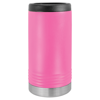 Engraved Skinny Beverage Holder - Add Your Logo or Design - Bulk Discount Available