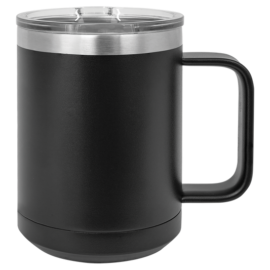 15oz Engraved Mug  - Add Your Logo or Design - Bulk Discount Available