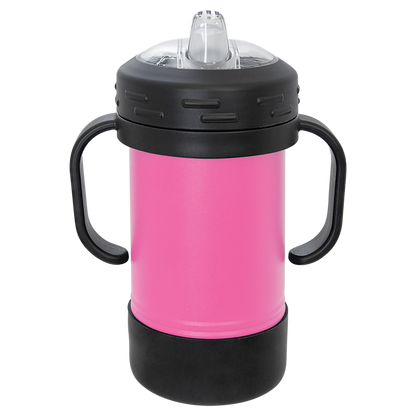 10oz Engraved Sippy Cup - Add Your Logo or Design - Bulk Discount Available