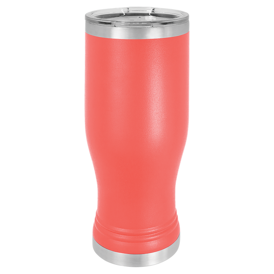 20oz Engraved Pilsner Tumbler - Add Your Logo or Design - Bulk Discount Available