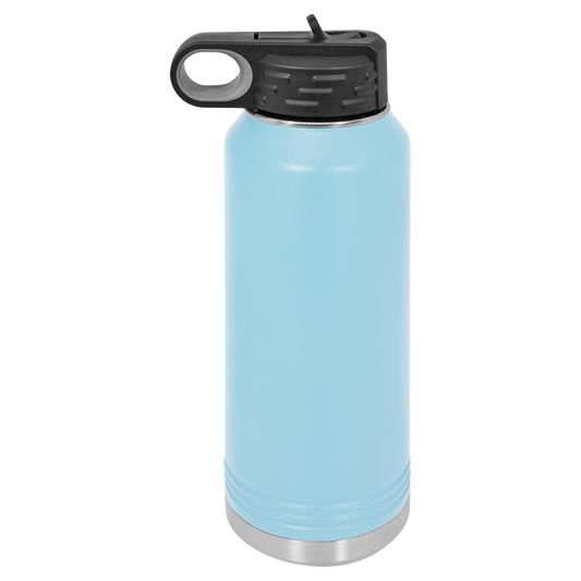 32oz Engraved Water Bottle - Add Your Logo or Design - Bulk Discount Available